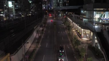 Hamamatsucho Gece Manzarası, Tokyo Nisan 2023