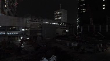 Hamamatsucho Gece Manzarası, Tokyo Nisan 2023