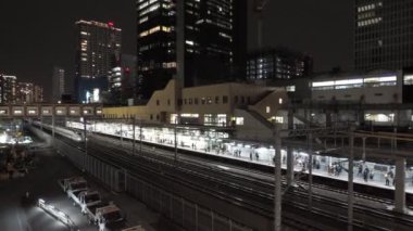 Hamamatsucho Gece Manzarası, Tokyo Nisan 2023
