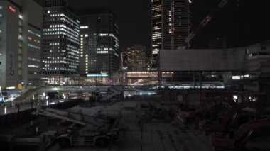 Hamamatsucho Gece Manzarası, Tokyo Nisan 2023