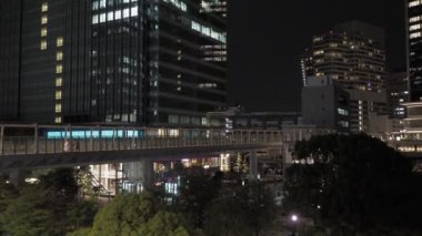 Hamamatsucho Gece Manzarası, Tokyo Nisan 2023