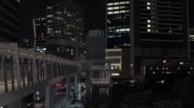 Hamamatsucho Gece Manzarası, Tokyo Nisan 2023