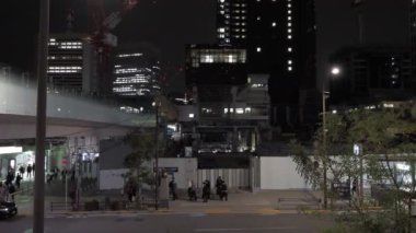 Hamamatsucho Gece Manzarası, Tokyo Nisan 2023
