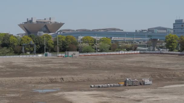 Odaiba Dismantling Tokyo Japon Avril 2023 — Video