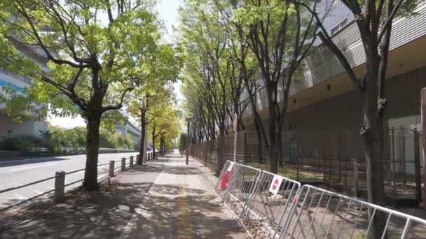 Αποσυναρμολόγηση Οντάιμπα Τόκιο Ιαπωνία Απρίλιος 2023 — Αρχείο Βίντεο