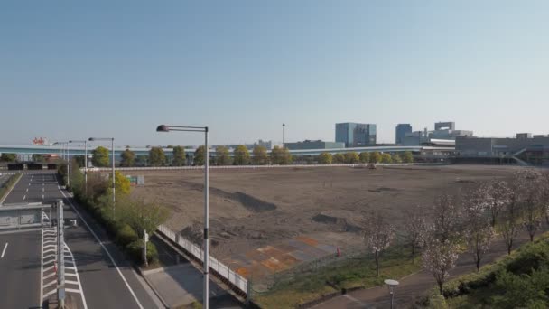 Odaiba Demontaż Tokio Japonia Kwiecień 2023 — Wideo stockowe