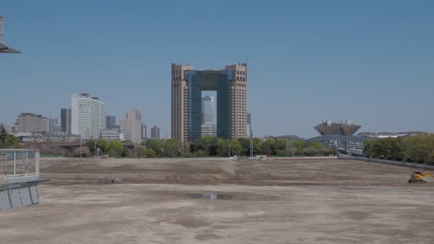 Odaiba Desmantelamiento Tokio Japón Abril 2023 — Vídeos de Stock