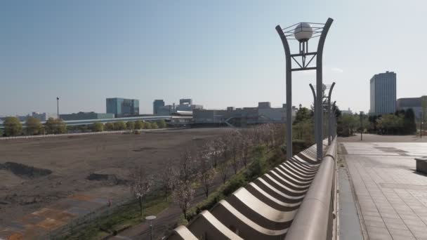 Odaiba Demontage Tokio Japan April 2023 — Stockvideo