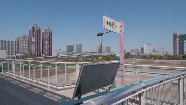 Odaiba Dismantling Tokyo Japon Avril 2023 — Video