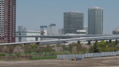 Odaiba Sökme, Tokyo Japonya Nisan 2023