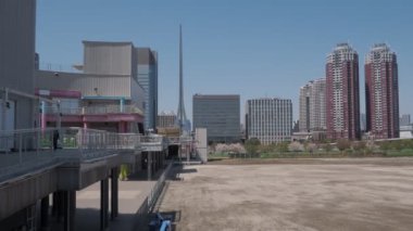 Odaiba Sökme, Tokyo Japonya Nisan 2023