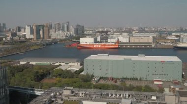 Tokyo Körfezi Bölgesi Gözlem Güvertesi Görünümü 2023