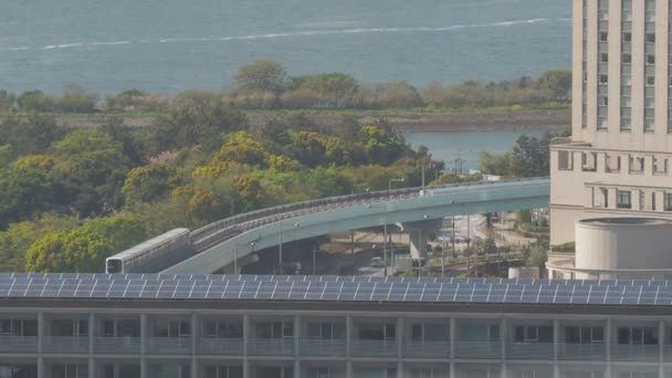 Área Baía Tóquio Vista Deck Observação 2023 — Vídeo de Stock