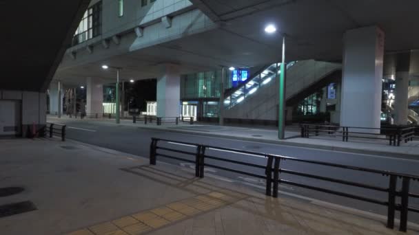 Shiodome Night View Japão Tóquio Abril 2023 — Vídeo de Stock