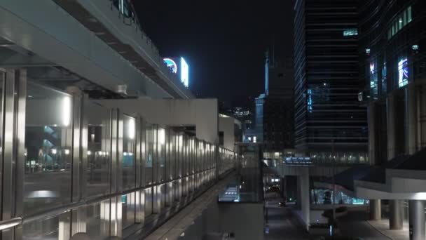 汐留ナイトビュー 東京2023年4月 — ストック動画