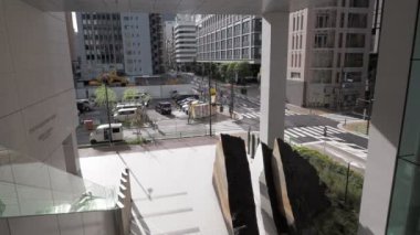 Tokyo şehir merkezi Yaesu Sabah erken 2023