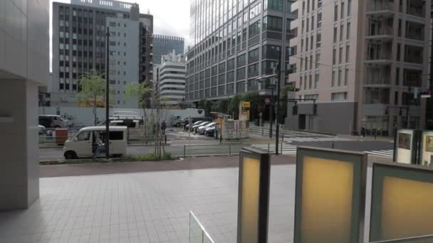 Tokyo Midtown Yaesu Temprano Mañana Abril 2023 — Vídeos de Stock