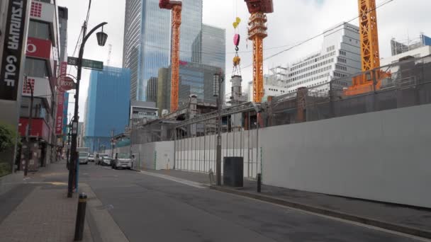 Tokyo Yaesu Tervezett Felújítási Terület 2023 Április — Stock videók