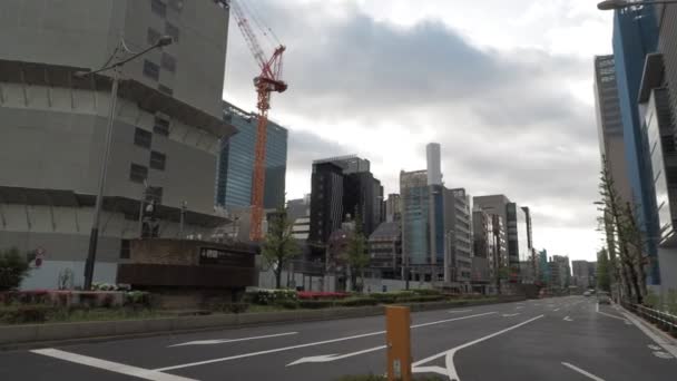 2023年4月东京叶苏计划再开发地点 — 图库视频影像