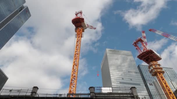 Tokyo Yaesu Plánované Rekonstrukční Místo Duben 2023 — Stock video