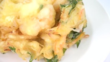 Tempura Japon geleneksel yemekleri