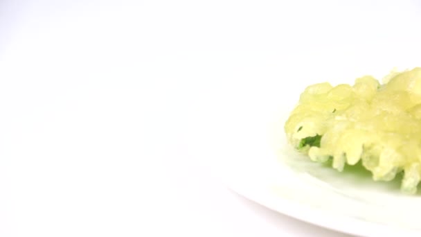 Tempura Japon Geleneksel Yemekleri — Stok video