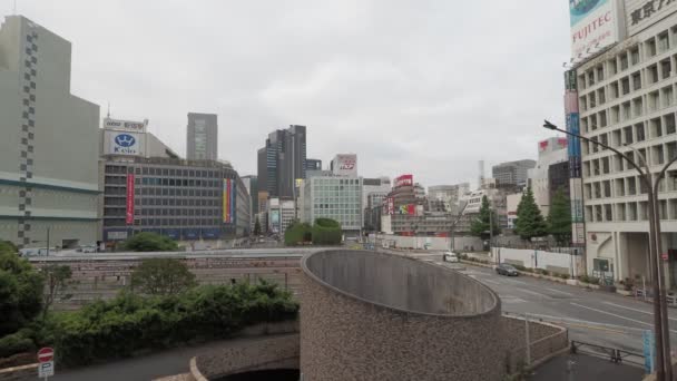 Tokio Shinjuku West Área Reurbanización Mayo 2023 — Vídeo de stock