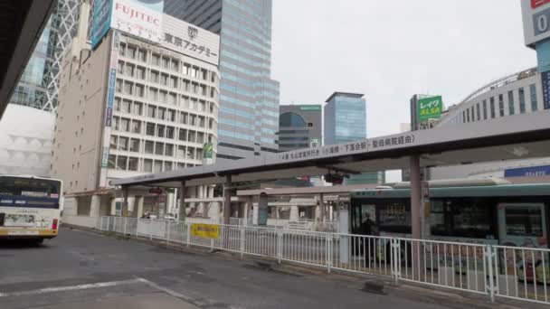 Реконструкция Западного Района Токио Синдзюку Май 2023 Года — стоковое видео