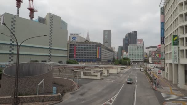 Tokyo Shinjuku Batı Bölgesi Yenileme Mayıs 2023 — Stok video