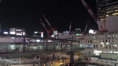 Shibuya Gece Manzarası, Tokyo Haziran 2023