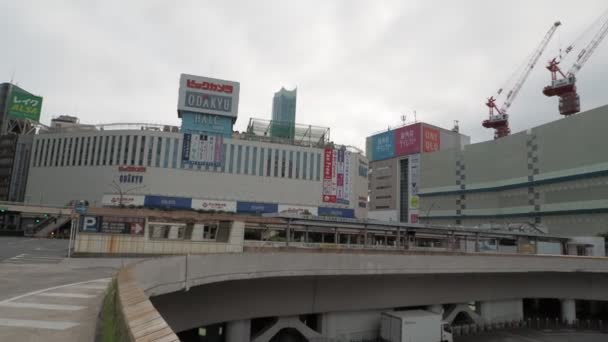 东京新宿西区重建工程2023年5月 — 图库视频影像
