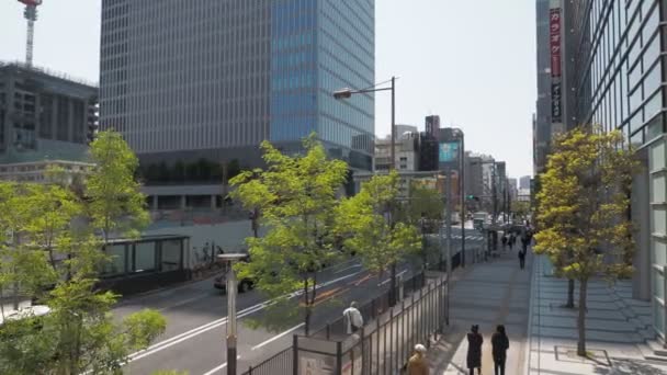 Tóquio Hamamatsucho Paisagem Maio 2023 — Vídeo de Stock