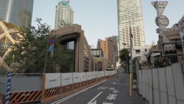 Tokio Azabudai Hills Bau Mai 2023 — Stockvideo