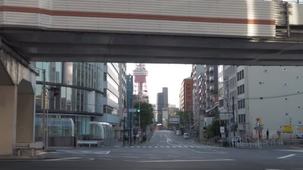 Tokyo Azabudai Hills Uppbyggnad Maj 2023 — Stockvideo