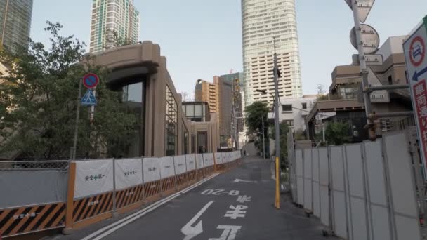 Токіо Азабудайські Пагорби Будуються Травня 2023 Року — стокове відео