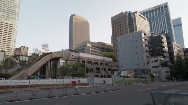 Токіо Азабудайські Пагорби Будуються Травня 2023 Року — стокове відео