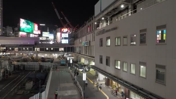 Shibuya Night View Japón Tokio Junio 2023 — Vídeos de Stock