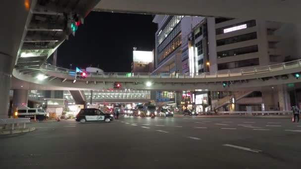Shibuya Night View Jepang Tokyo Juni 2023 — Stok Video
