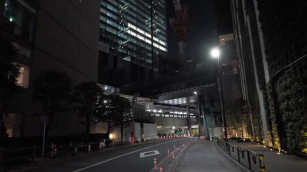 Shibuya Night View Giappone Tokyo Giugno 2023 — Video Stock