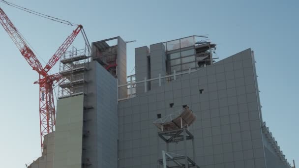 Токіо Харумі Знесення Роботи Червень 2023 — стокове відео