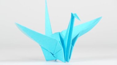 Japon kültürü origami vinç kağıt sanatı Orizuru