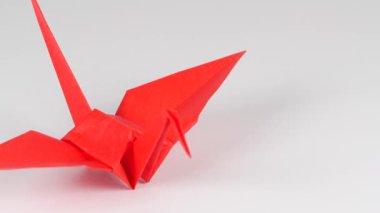 Japon kültürü origami vinç kağıt sanatı Orizuru