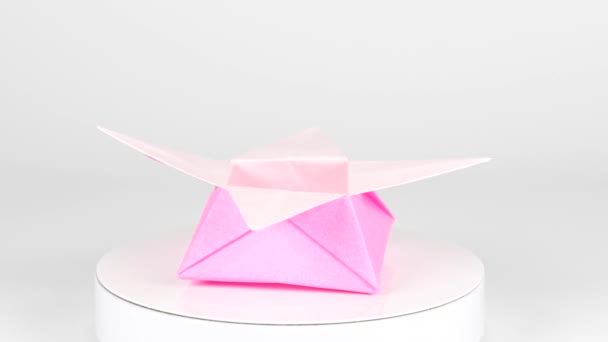 Cultura Japonesa Origami Video Clip — Vídeos de Stock