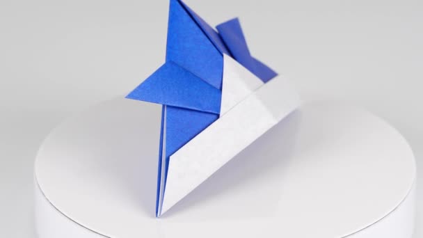 Japanse Cultuur Origami Videoclip — Stockvideo
