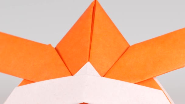 Cultura Japoneză Origami Video Clip — Videoclip de stoc