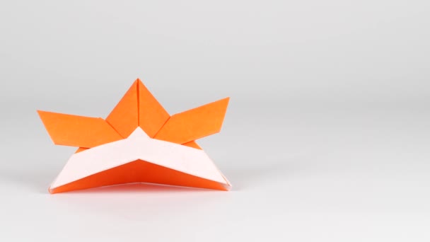 Japońska Kultura Origami Klip Wideo — Wideo stockowe
