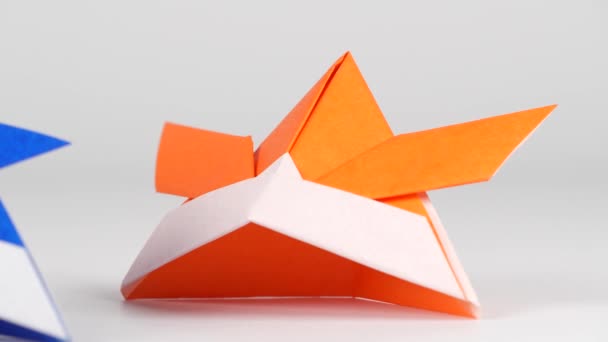 Cultura Giapponese Origami Video Clip — Video Stock