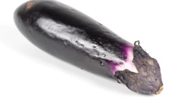 Patlıcan, yemek videosunu kapat.