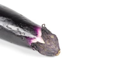 Patlıcan, yemek videosunu kapat.