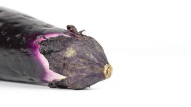 Patlıcan, yemek videosunu kapat.